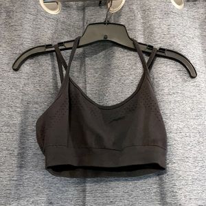 Nike Black Bra with Halter Detail